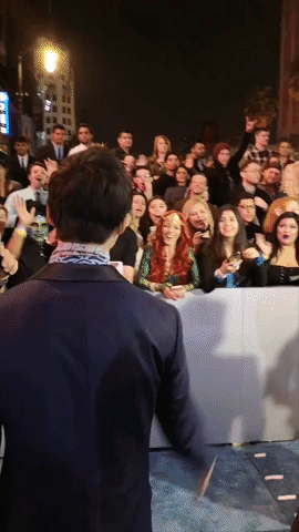 Ludi Lin Aquaman Premiere Blue Carpet Instagram Story